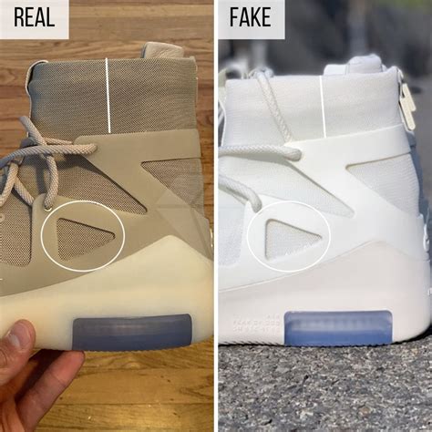 fake vs real fear of god nike|fear of god sneakers price.